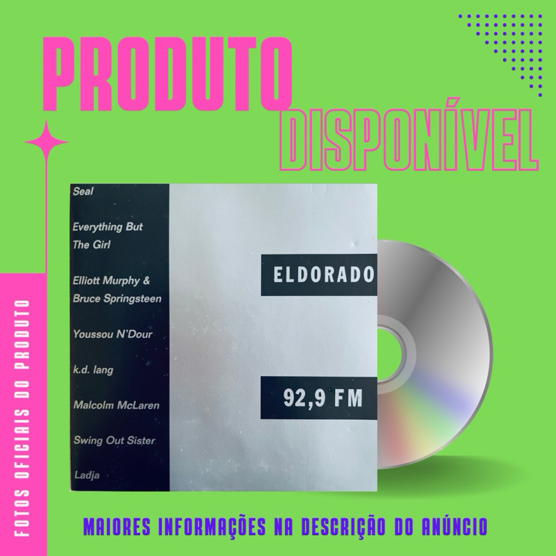 CD ELDORADO 92,9 FM - Seal, Vanessa Paradis, The Holly Cole Trio, Ladja