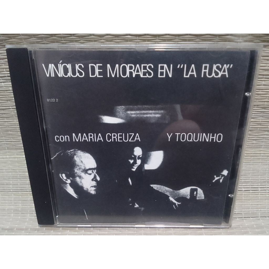 CD Vinicius De Moraes con Maria Creuza y Toquinho - En "La Fusa" Con Maria Creuza Y Toquinho - Ano 1996