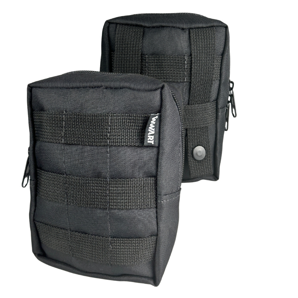 Bolso Modular Molle Vertical Preto em Oferta na Shopee