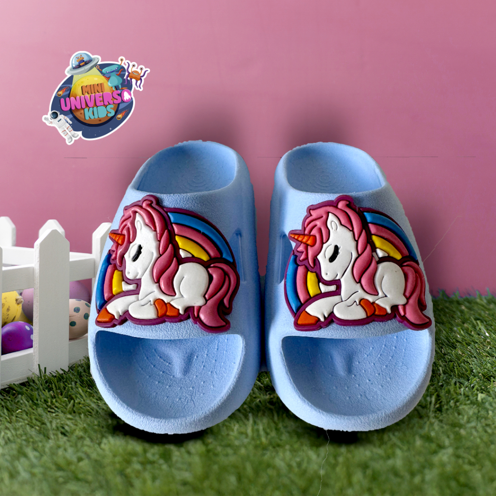 Sandália Nuvem Infantil para meninas Uni Animais chinelo