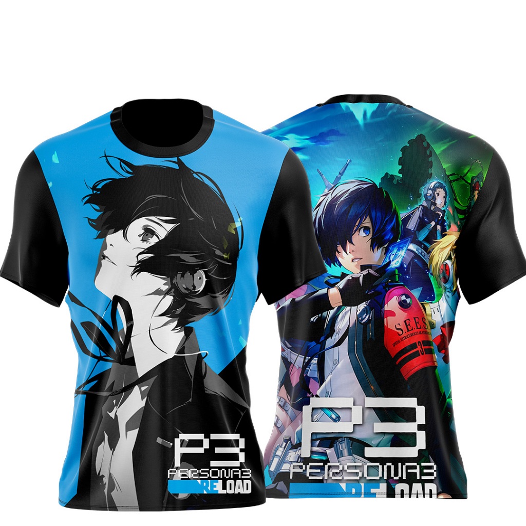 Camiseta Personalizada Persona 3 Reload Game — imagem 2 de 2