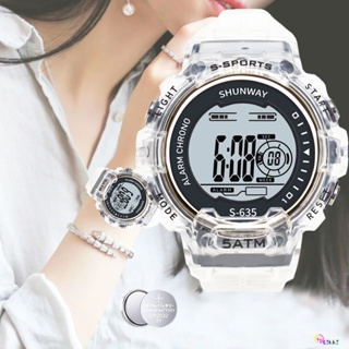 Relógio Feminino Digital Original À Prova Dágua Luminoso De Pulso Mulher Esportivo Fashion Transparente em Oferta na Shopee