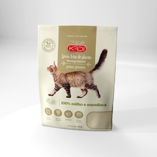 Areia Higiênica P/ Gatos Grãos Mistos Kadi 4kg em Oferta na Shopee