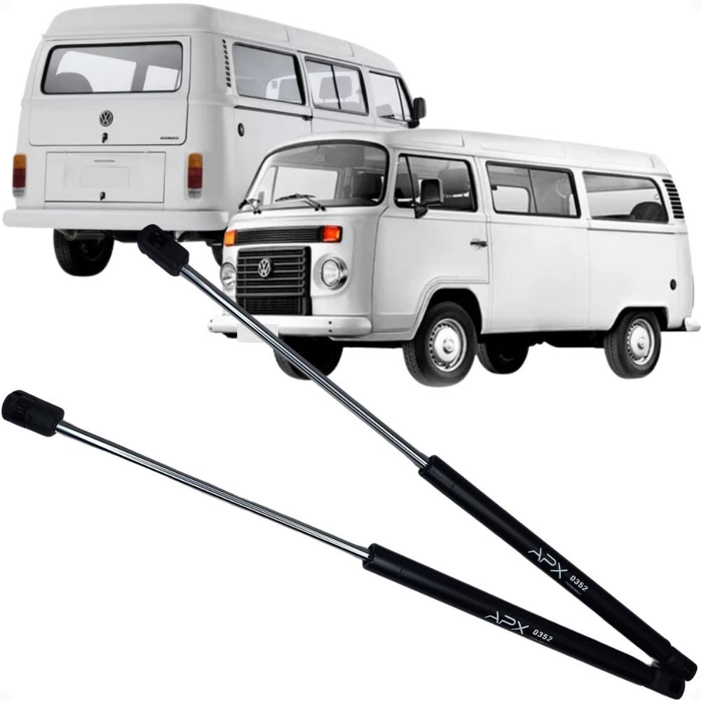 Par de Amortecedor da Tampa Traseira Porta Mala Kombi  1997 1998 1999 2000 à 2014  Mola a Gás Barato em Oferta na Shopee