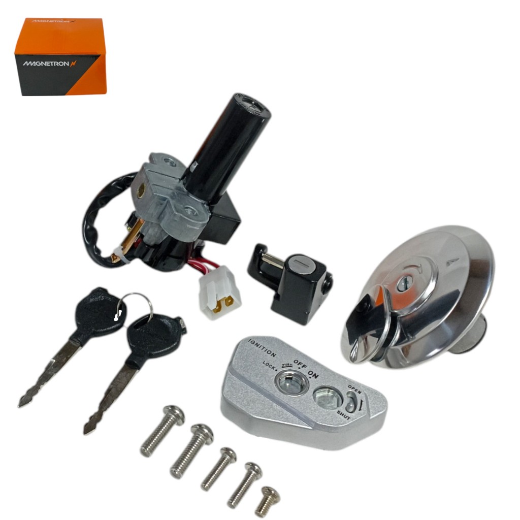 Kit Chave Ignição Nxr 150 Bros Es Esd Ks 2011 2012 2013 2014 (4 peças) em Oferta na Shopee