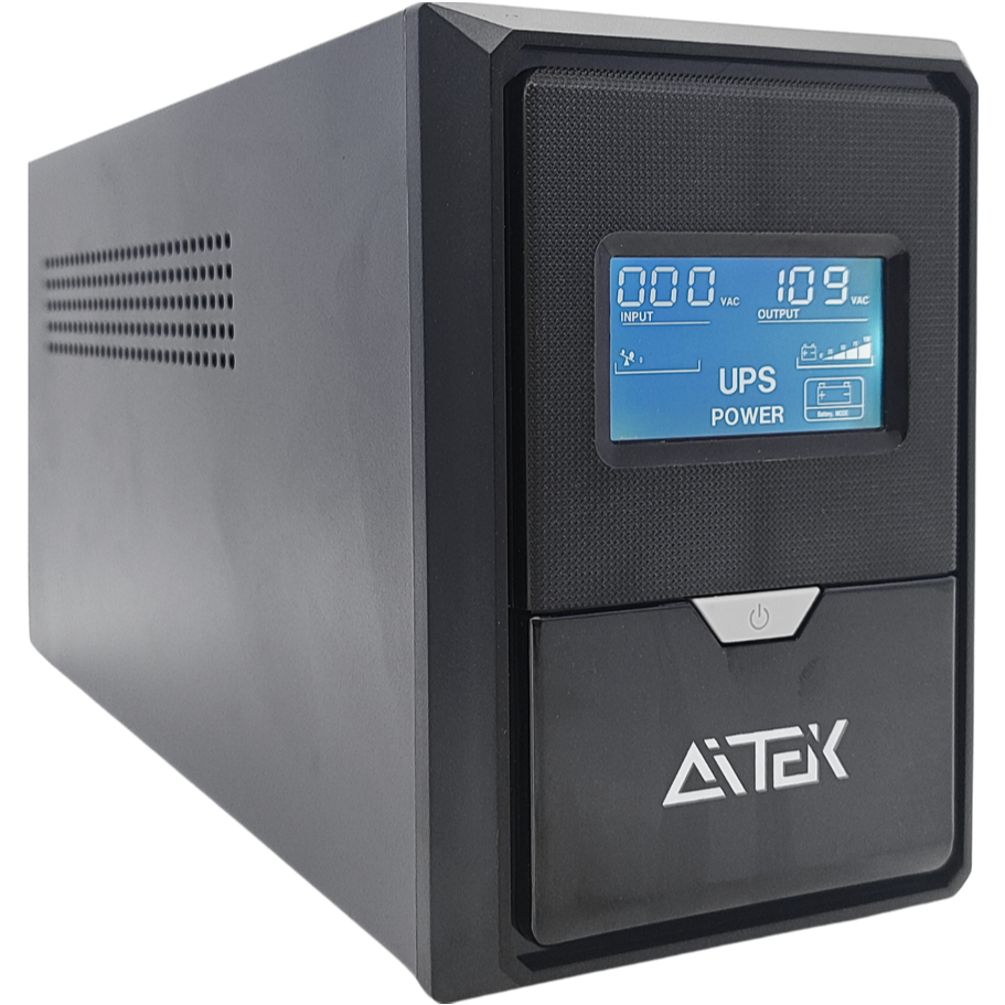 No-Break 650VA Energia de Backup, 110v/220v Proteção Contra Sobretensão e Compac