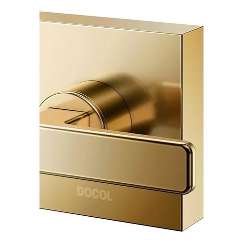 Acabamento Registro DocolStillo p/ Base Docol 1/2" 3/4" e 1" Ouro Polido