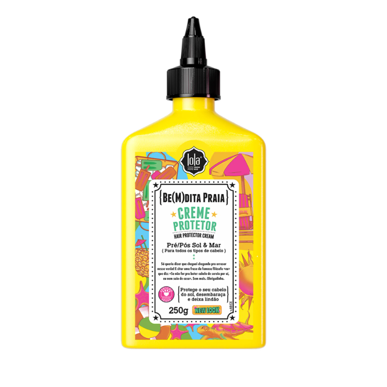 Lola Bemdita Praia Creme Protetor Pré/Pós Sol e Mar 250g