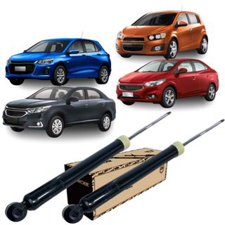 Par Amortecedor Traseiro Onix Joy Plus Prisma Cobalt Sonic em Oferta na Shopee