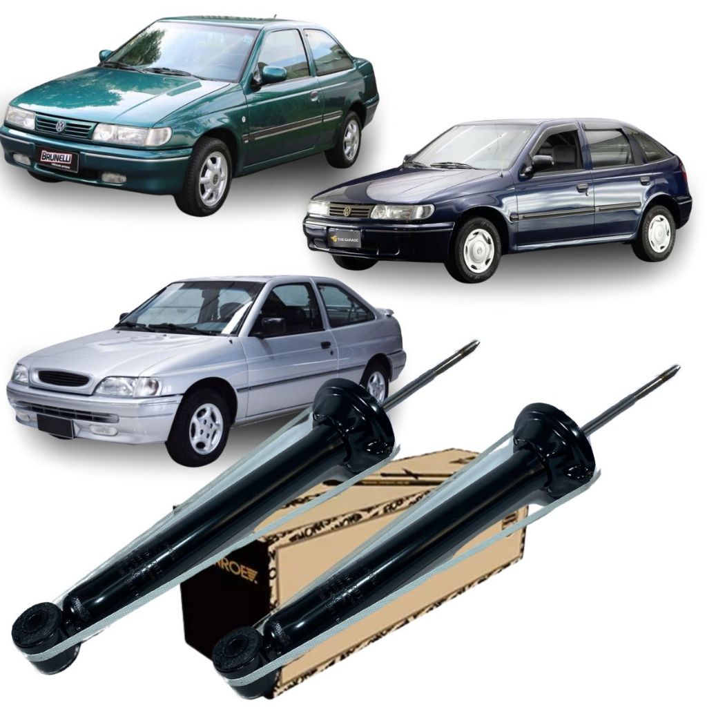 Par Amortecedor Traseiro Escort Logus Pointer 1.8 8v em Oferta na Shopee