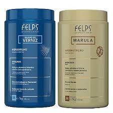 Kit Felps – Mascara Marula 1kg + Mascara Banho De Verniz 1Kg.