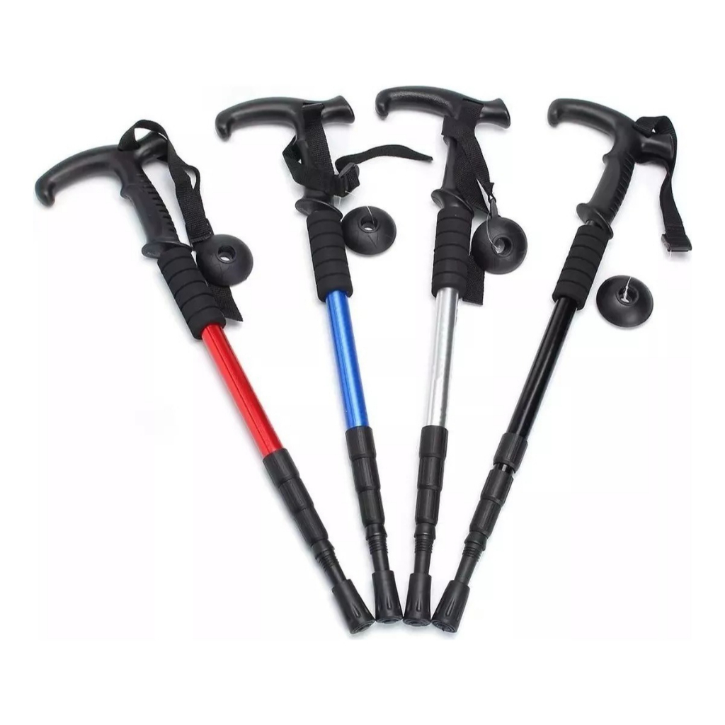 Bengala Bastão Antishock Para Caminhada Trilha Aj ...