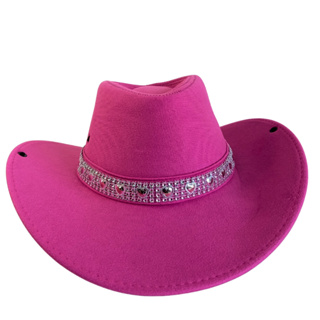 Chapéu cowboy boiadeira de camurça com faixa personalizada estilo Ana Castela qualidade premium em Oferta na Shopee