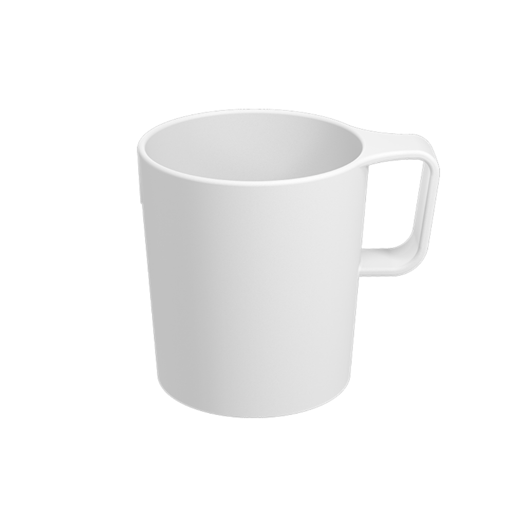 Caneca Empilhável Coza Casual 250 ml Branco em Oferta na Shopee