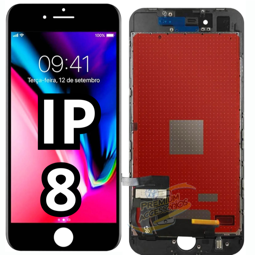Tela Frontal Touch Display LCD iPhone 8  Premium - A Pronto Entrega em Oferta na Shopee