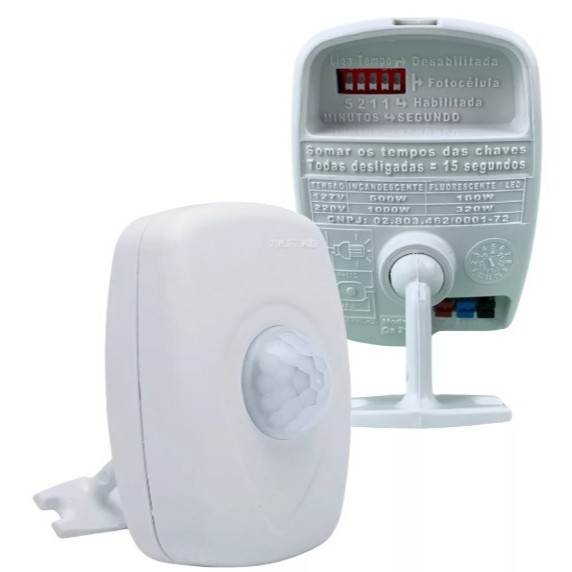 Sensor de Presença Qualitronix Qa21m Fotocélula Bivolt