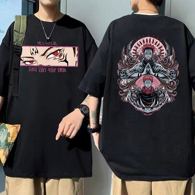 Camiseta Básica Sukuna Jujutsu Kaisen Anime