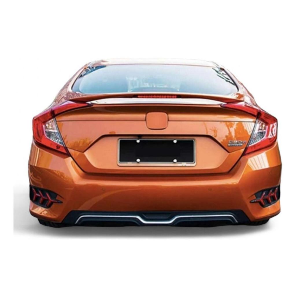 Acessórios Aerofólio Honda Civic G10 P/ Pintar G10 2017 2018 2019 2020 2021 2022