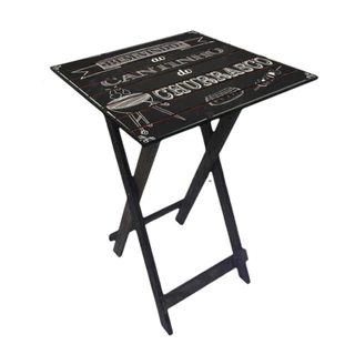 Mesa Dobrável de Madeira Versátil Ideal para Lazer
