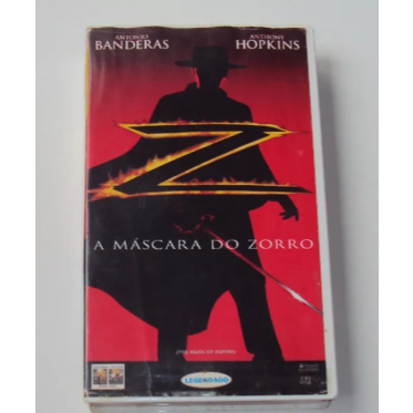 VHS A Máscara Do Zorro - Legendado - Usado