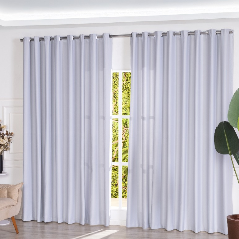 Cortina Blackout Tecido 3,00mts X 2,70m Ambiente Aconchegante Decorativa Interiores bloqueia luz em Oferta na Shopee