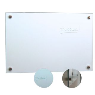 Lousa de vidro incolor 100x80 cm quadro para escrita vidro transparente em Oferta na Shopee