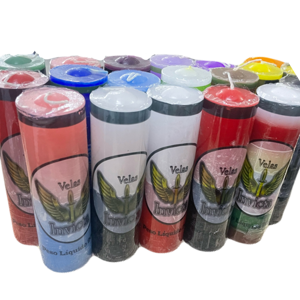 Vela De 7 Dias Colorida 44 mm 200G Unidade. em Oferta na Shopee