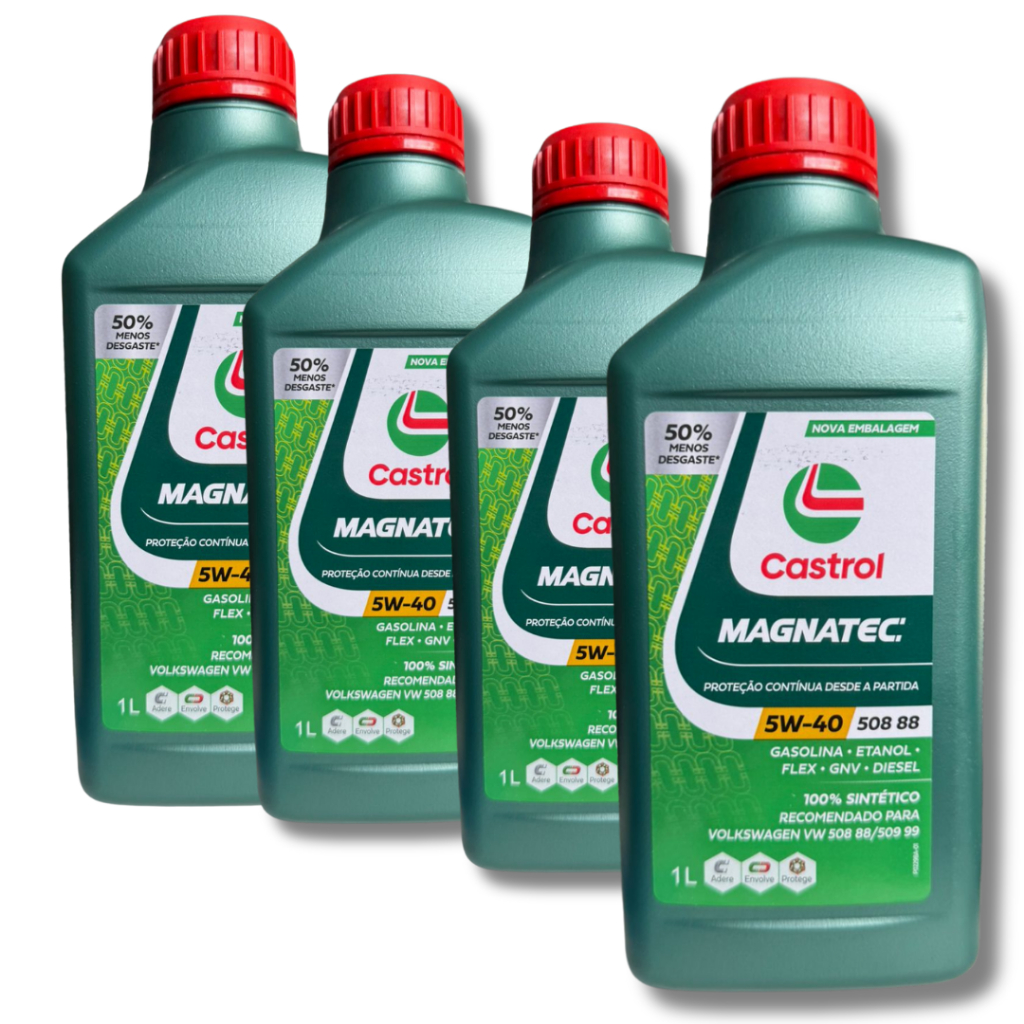 4 Unidades Castrol 5w40 Magnatec 508 88