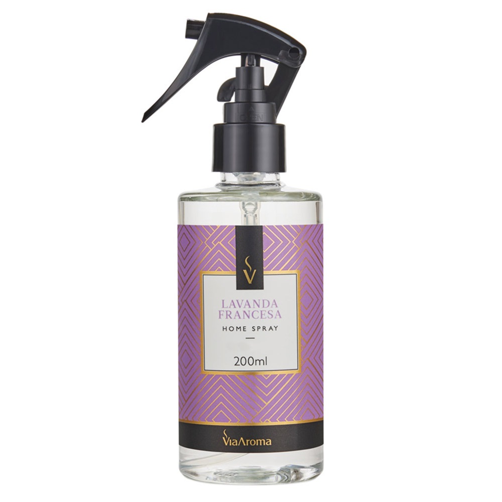 Home Spray Lavanda Francesa -via Aroma 200ml em Oferta na Shopee