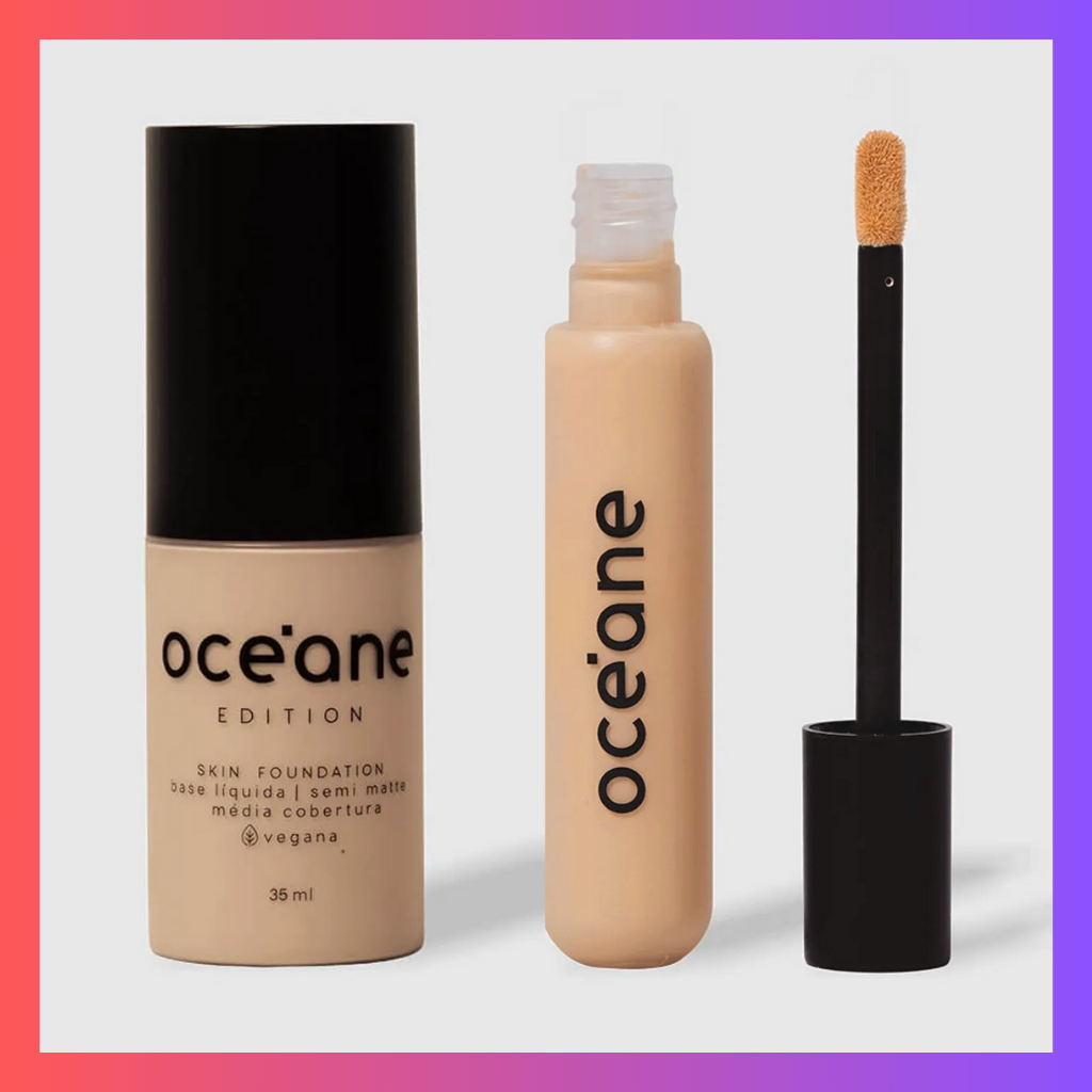 KIT Océane - Base Líquida 35ml + Corretivo Líquido 15g