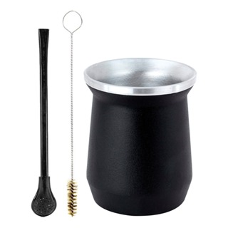 Kit Tereré Cuia Térmica Alumínio Bomba Tradicional Inox 19cm Personalize em Oferta na Shopee
