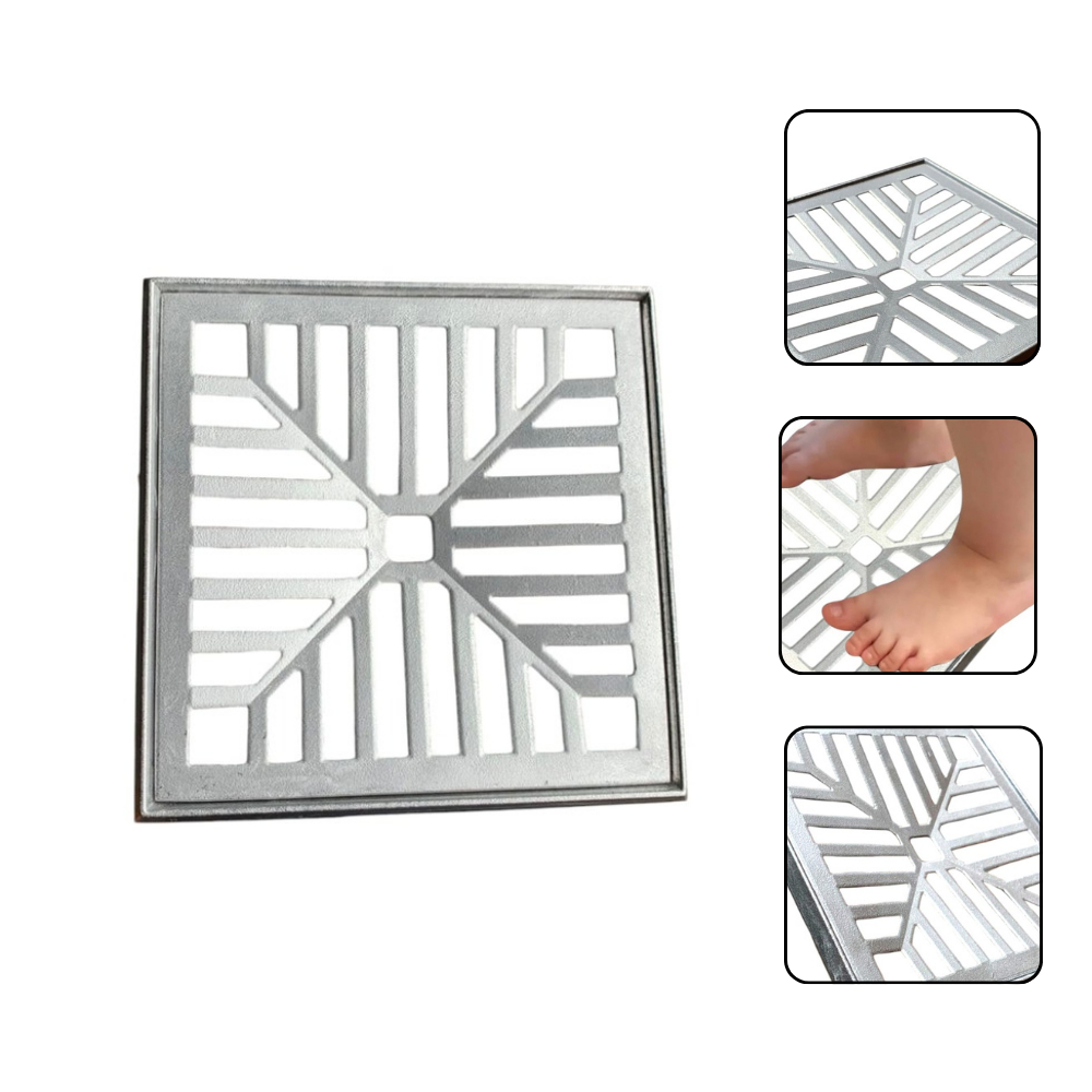Ralo 20x20 Grelha Alumínio com Aro de Fixação em Oferta na Shopee