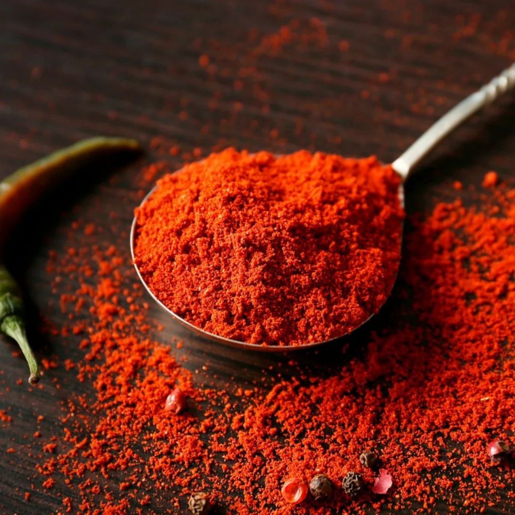 1kg Páprica Picante Pura Especiaria Empório Pacote A Granel
