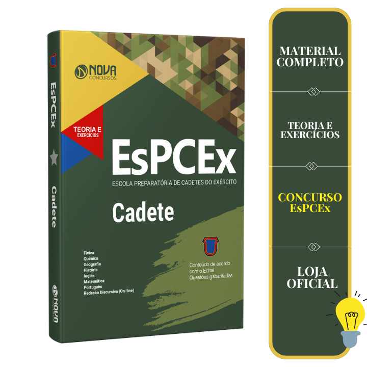 Imagem Apostila ESPCEX  - Cadetes do Exército