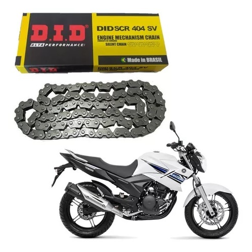 Corrente Comando Did 404 X 104 Fazer 250 Lander Tenere Crf