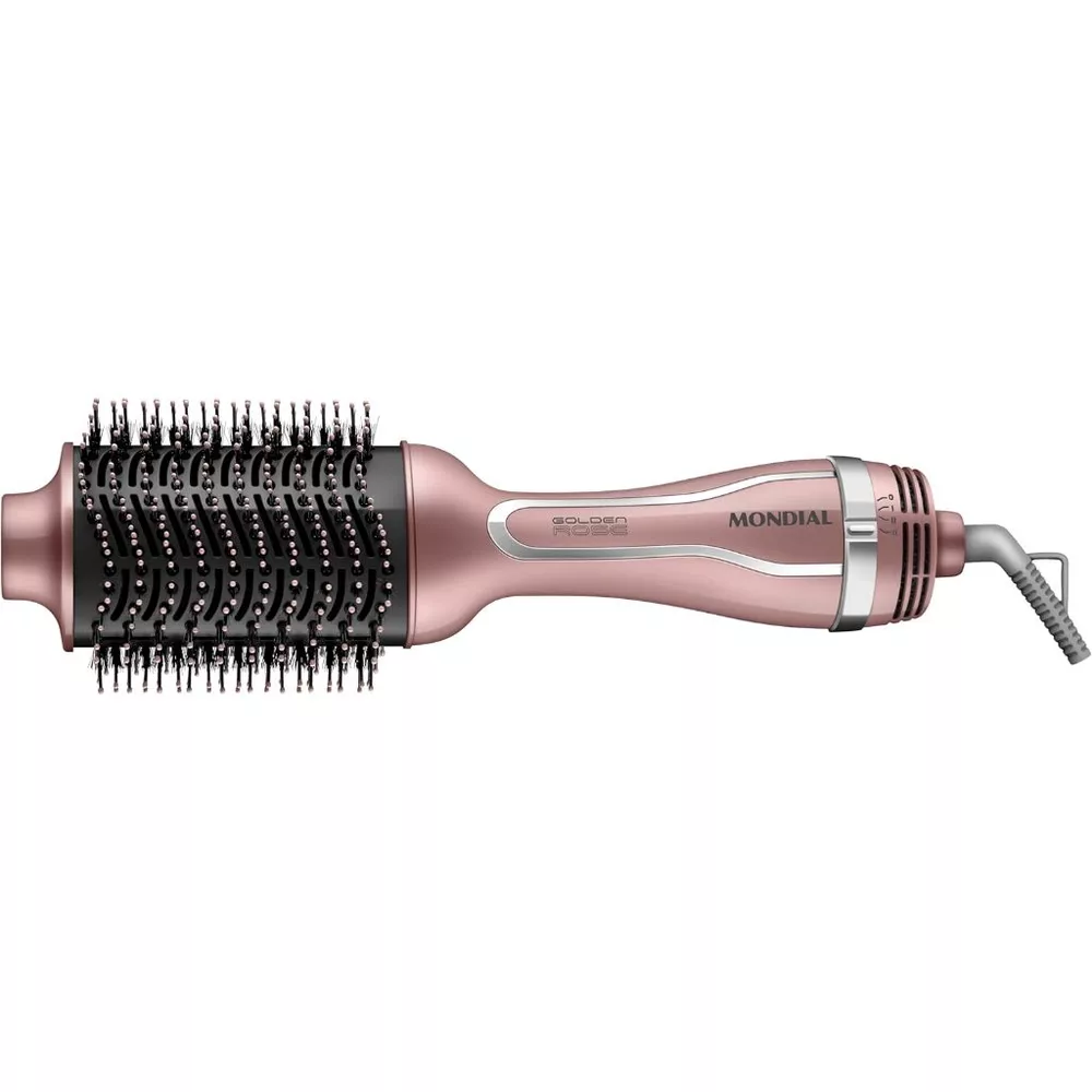 Escova Secadora Mondial Golden Rose Es-02-bi Bivolt 1200w 110v/220v