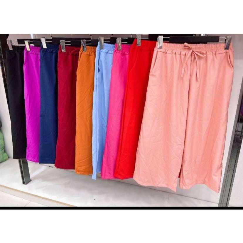 CALÇA PANTACOURT  FEMININA LISA  COM ELÁSTICO NA CINTURA 166 em Oferta na Shopee