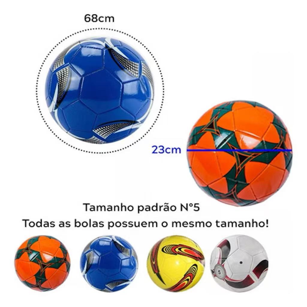 Brinquedo de Bola de Futebol de Campo Couro Sintético Tamanho 5
