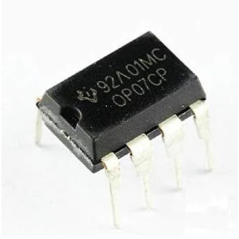 Circuito Integrado Op07cp Dip8 - Texas OP07 OP 07 OP07CP DIP 8 KIT COM 5 PEÇAS AMPOP AMPLIFICADOR OPERACIONAL OFERTA IMP