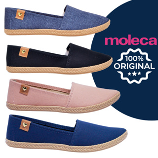 Sapatilha Alpargatas Moleca Feminina Original Confortavel Casual Bico Redondo Elástico Ajustável em Oferta na Shopee