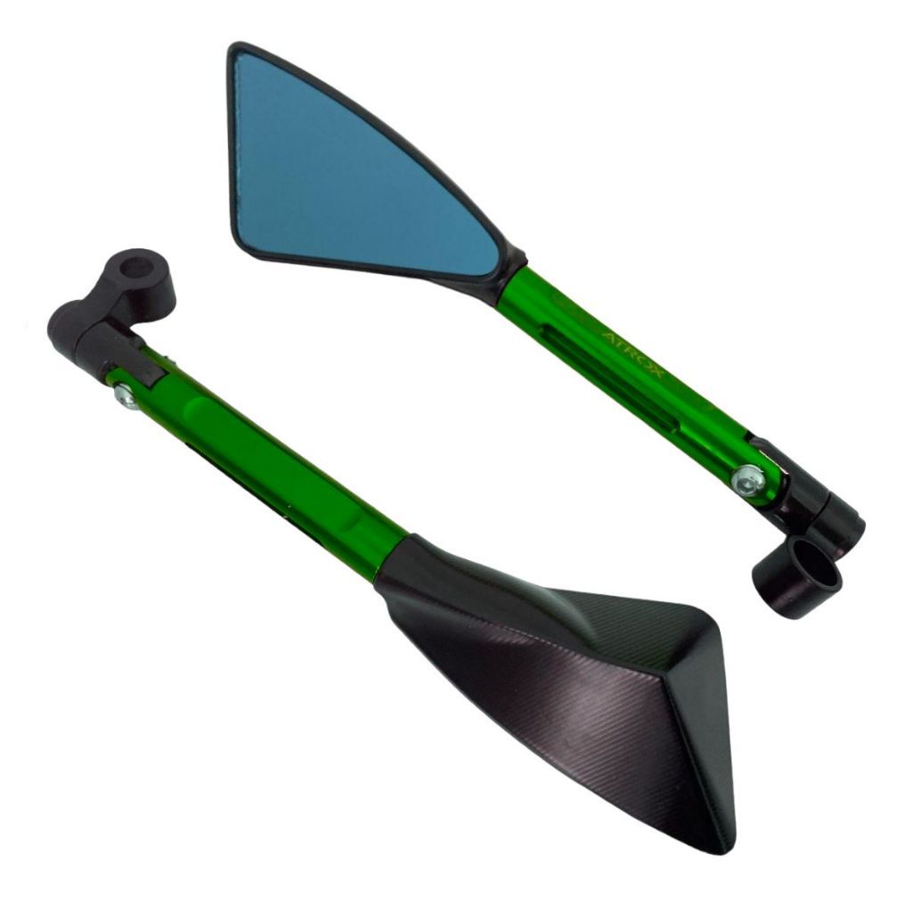 Par De Retrovisor Esportivo Modelo Honda Yamaha Cb 300 Fazer CB Twister Titan fan Pop Xre — imagem 2 de 2