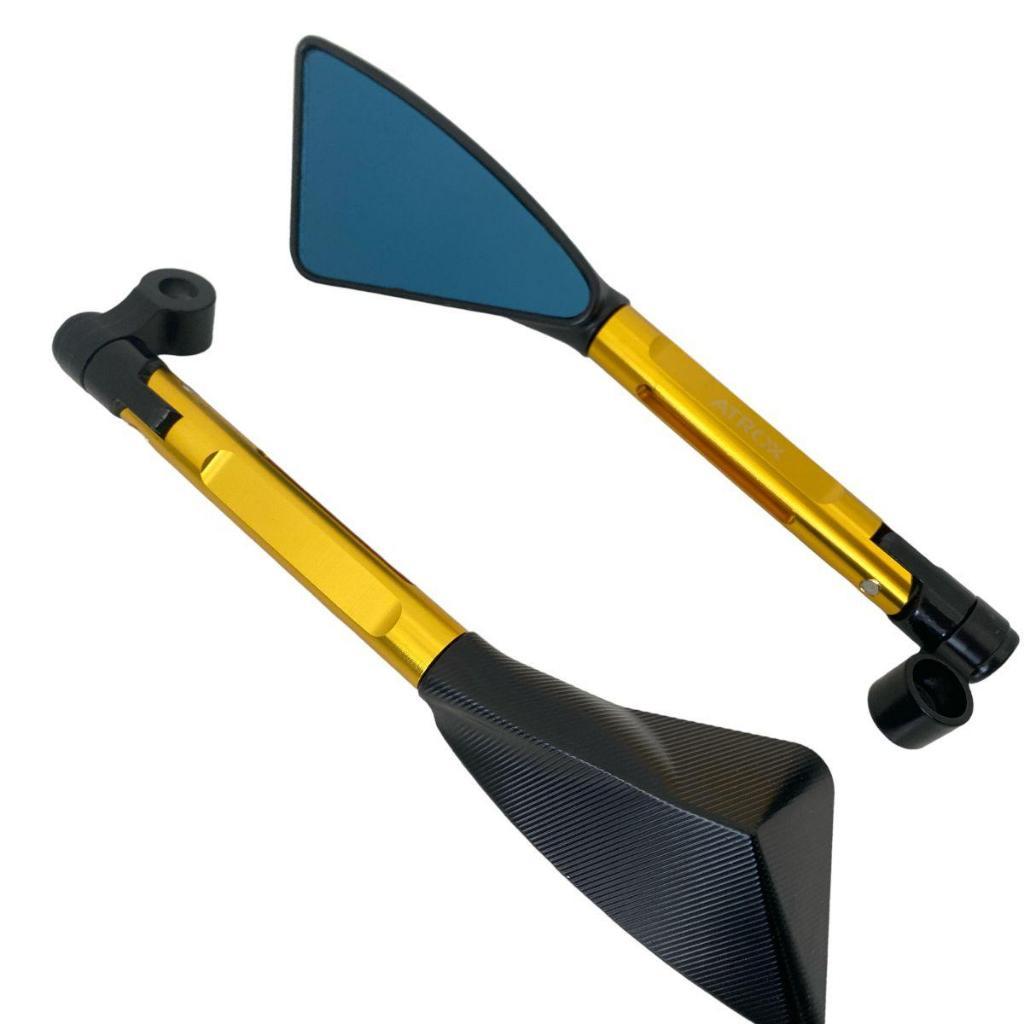 Par De Retrovisor Esportivo Modelo Honda Yamaha Cb 300 Fazer CB Twister Titan fan Pop Xre