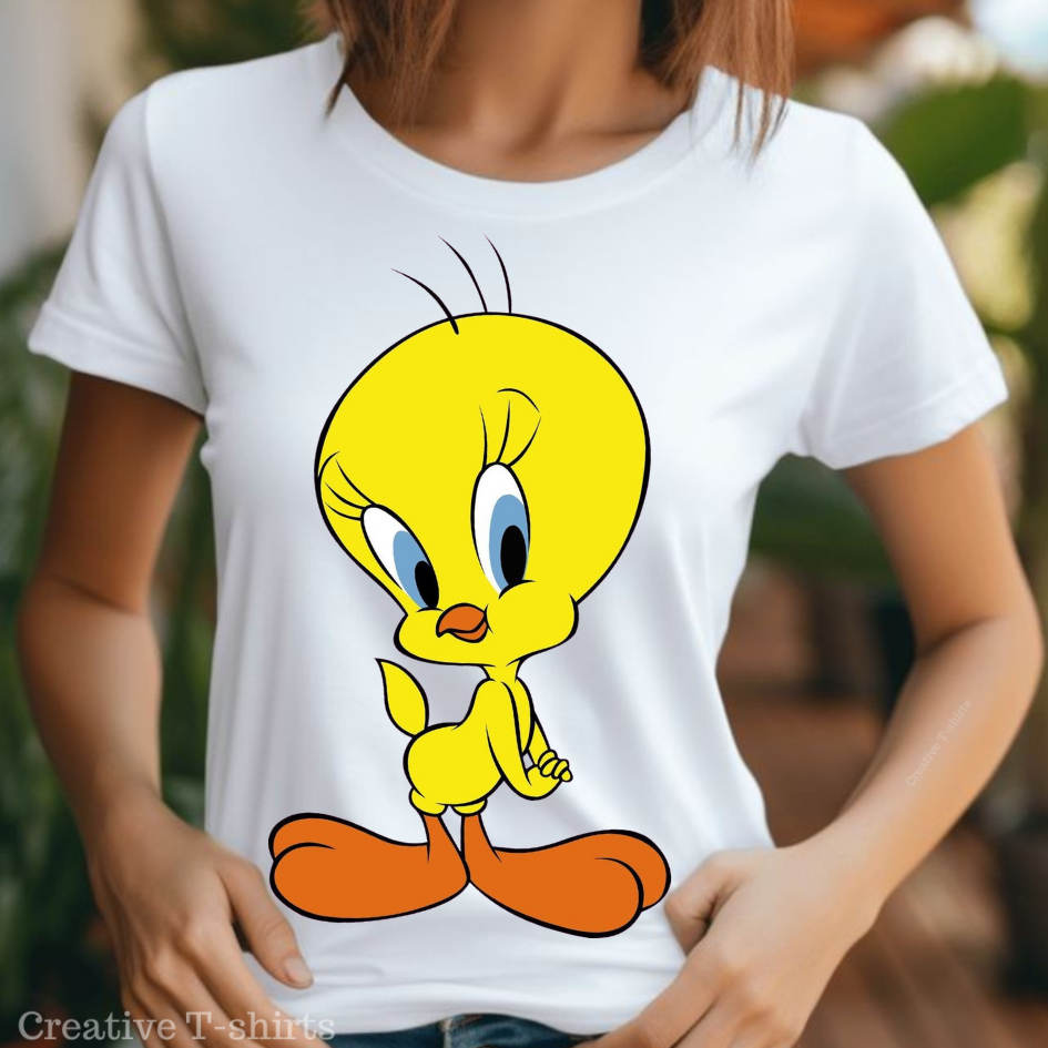 Camisa Estampada Piu-Piu: Blusa Femininas, Masculina e Camisetas  Infantis. Estampas Exclusivas!