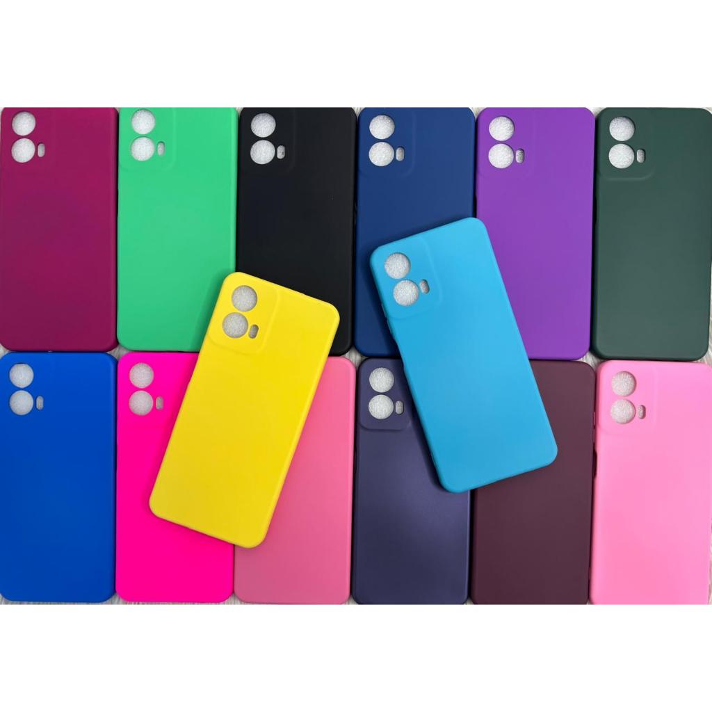Kit Capinha Capa Case compatível Para - G34 - Motorola Silicone Aveludado em Oferta na Shopee