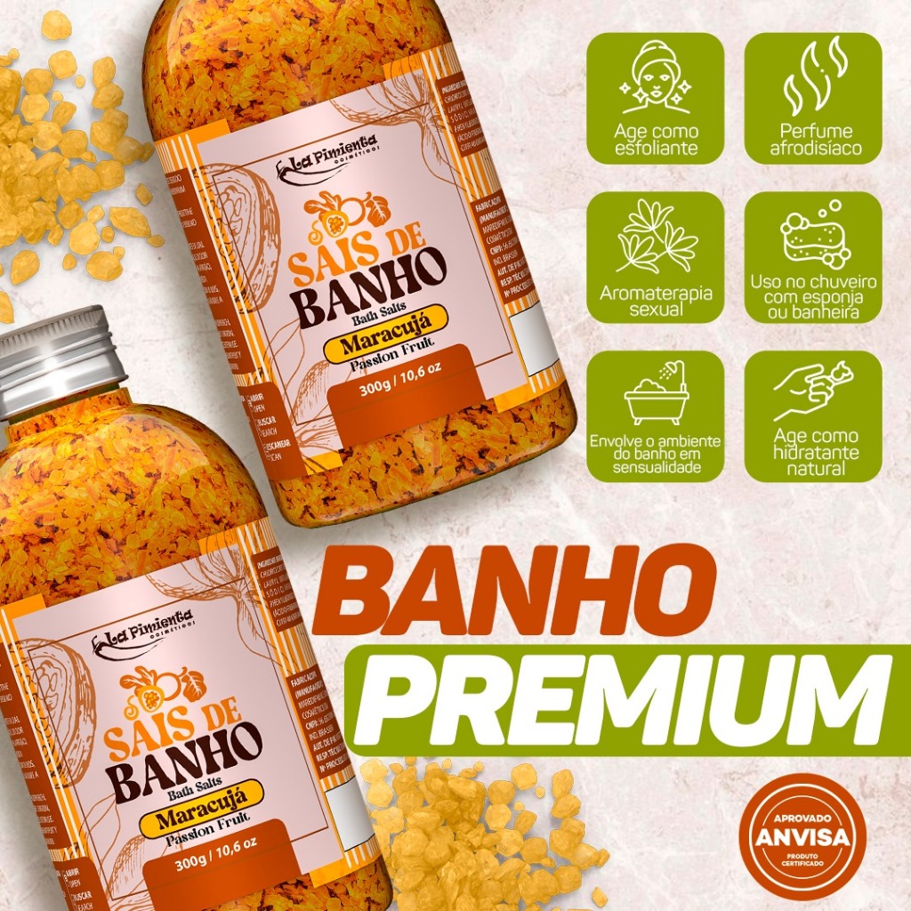 SAIS ESPUMA DE BANHO MARACUJÁ: O SEGREDO PARA O JOB NO MOTEL