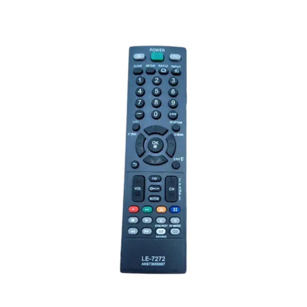 Controle Remoto Compatível Com Tv LG 42lm3400 Akb73655828  AKB73655807 LE 7272