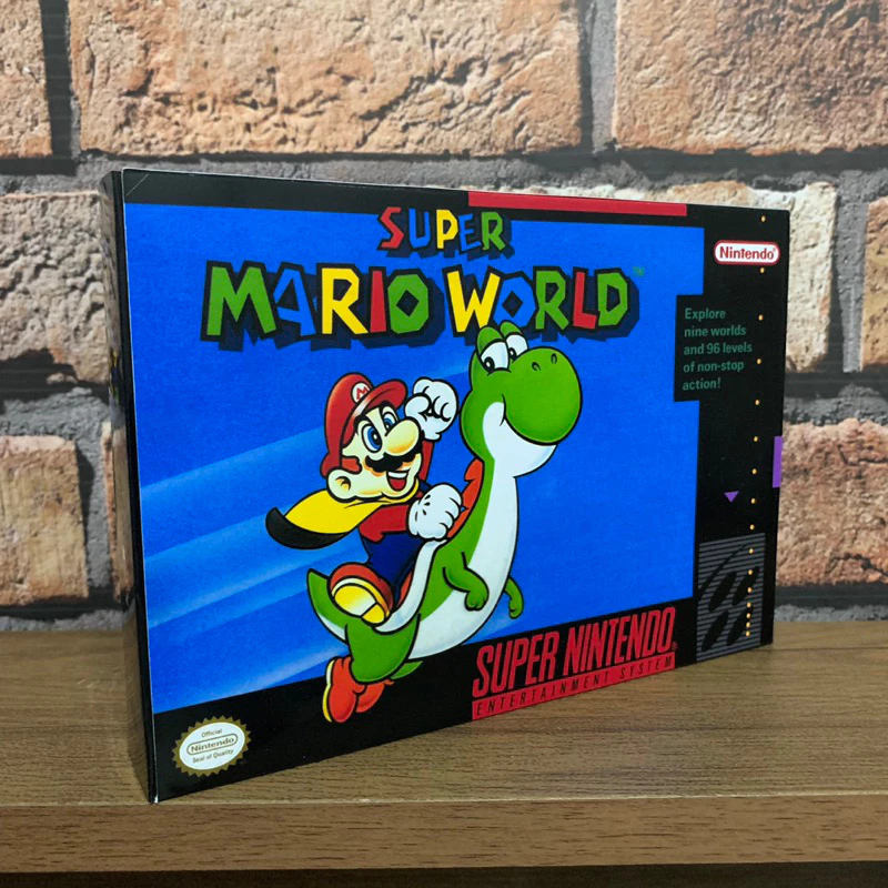 Caixa do Super Mario World