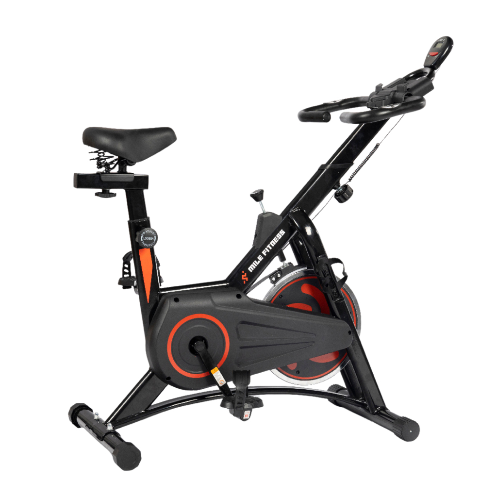 Bicicleta Spinning Evopro Mile Fitness C/Roda Inércia 4kg