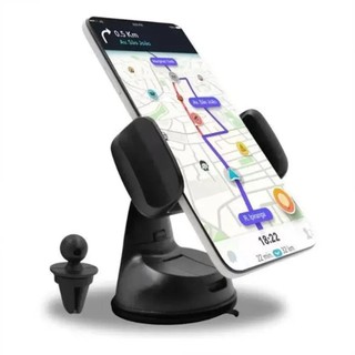 Suporte Celular Veicular Carro Ventosa Gruda Painel 2 em 1