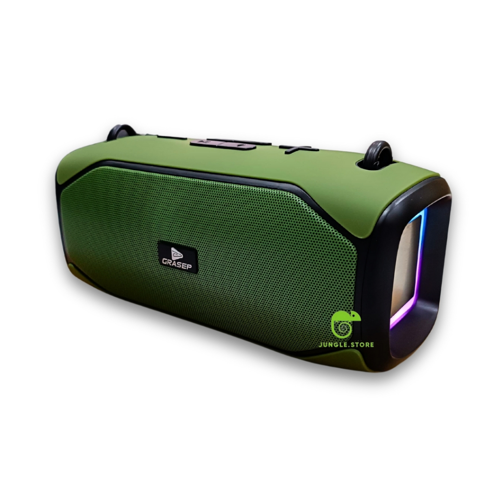 Caixa de Som Bluetooth com Alto-Falante Duplo e Subwoofer TWS Sem Fio D-G228